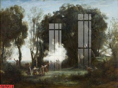 File in ấn Tranh sơn dầu phương tây tổng hợp STS2381 (bản gốc) chất lượng cao