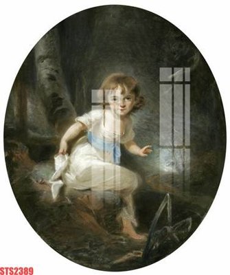 Download file gốc Tranh sơn dầu phương tây tổng hợp STS2389 (in lụa) hoa lá