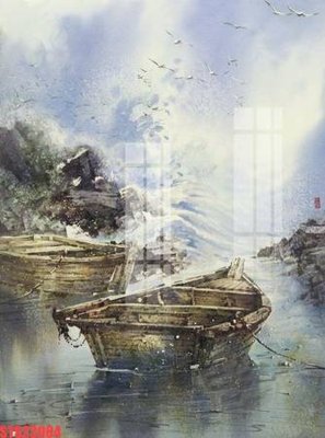 File tranh Tranh sơn dầu phương tây tổng hợp STS23904 (ảnh gốc) in trần xuyên sáng