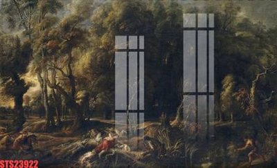 File tranh quảng cáo Tranh sơn dầu phương tây tổng hợp STS23922 (download file gốc)