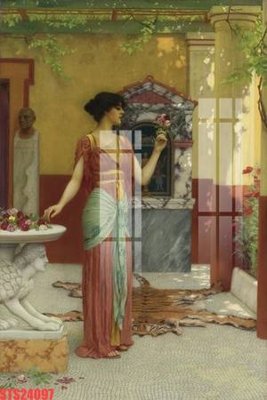 File PSD Tranh sơn dầu phương tây tổng hợp STS24097 (chất lượng in ấn)