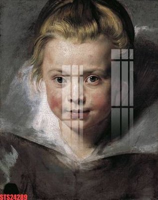 File gốc Tranh sơn dầu phương tây tổng hợp STS24289 (in mica) làm bảng hiệu