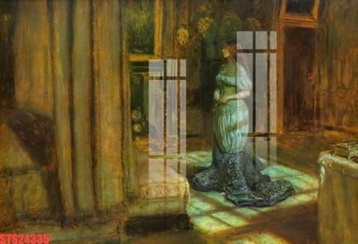 File gốc Tranh sơn dầu phương tây tổng hợp STS24335 (in lụa) cao cấp