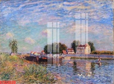 File in trần Tranh sơn dầu phương tây tổng hợp STS24338 (file gốc) hoa văn 3D