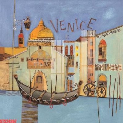 File tranh Tranh sơn dầu phương tây tổng hợp STS24367 (gốc) phong cách tối giản