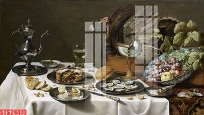 File tranh Tranh sơn dầu phương tây tổng hợp STS24410 (gốc) chủ đề tĩnh vật