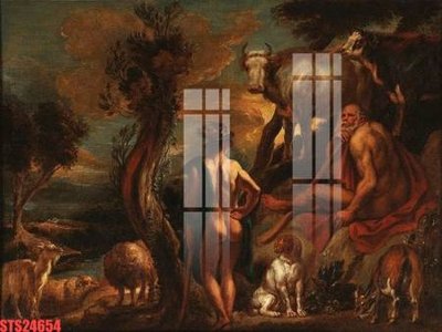 File gốc Tranh sơn dầu phương tây tổng hợp STS24654 (phong cách) châu Âu