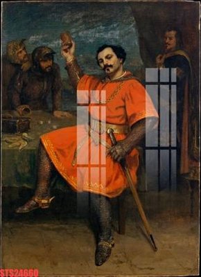 File PSD Tranh sơn dầu phương tây tổng hợp STS24660 (bản gốc) đã tách nền