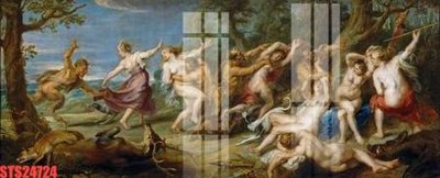 Tải file Tranh sơn dầu phương tây tổng hợp STS24724 (gốc) làm tranh treo tường