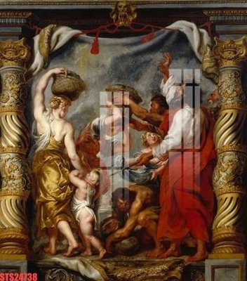 File gốc Tranh sơn dầu phương tây tổng hợp STS24738 (PNG) chất lượng cao