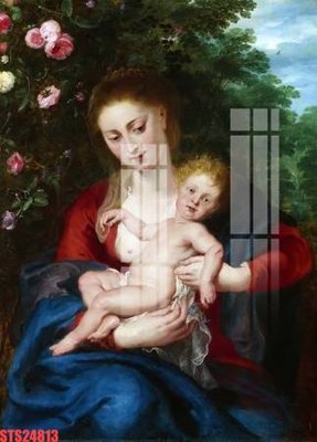 File gốc Tranh sơn dầu phương tây tổng hợp STS24813 (AI/EPS) cho in ấn