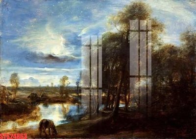 File tranh Tranh sơn dầu phương tây tổng hợp STS24863 (ảnh gốc) in trần xuyên sáng