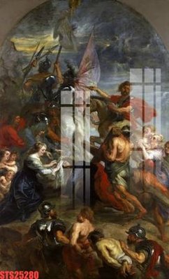 Mua file gốc Tranh sơn dầu phương tây tổng hợp STS25280 (PSD) tại Filetranh.com