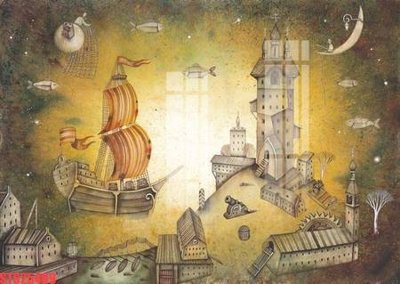 Mua file gốc Tranh sơn dầu phương tây tổng hợp STS25409 (PSD) tại Filetranh.com