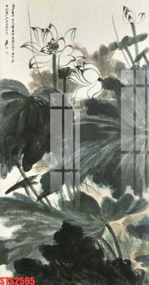 File ảnh Tranh sơn dầu phương tây tổng hợp STS2565 (gốc) in decal dán tường