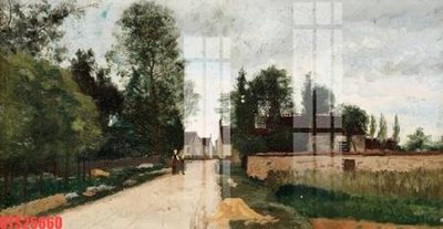 Tải file Tranh sơn dầu phương tây tổng hợp STS25660 (gốc) chủ đề hoa sen