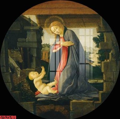 Ảnh gốc Tranh sơn dầu phương tây tổng hợp STS25789 (nét căng) in mica