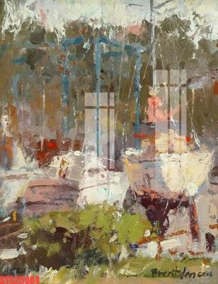 File ảnh Tranh sơn dầu phương tây tổng hợp STS25984 (gốc) in biển hiệu