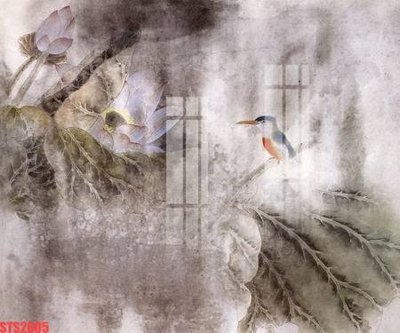 Tải file PSD Tranh sơn dầu phương tây tổng hợp STS2605 (nguyên layer) để in