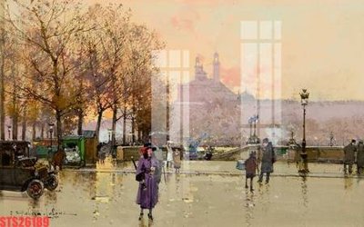 Download file gốc Tranh sơn dầu phương tây tổng hợp STS26189 (in mica) 3D