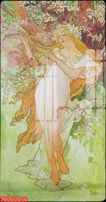 Tải file Tranh sơn dầu phương tây tổng hợp STS26245 (gốc) chủ đề hoa sen