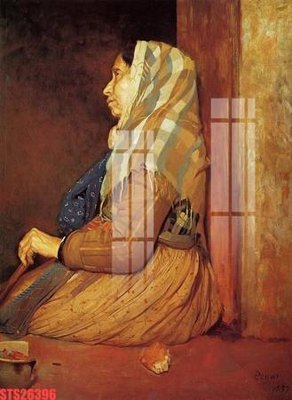 Chi tiết file gốc Tranh sơn dầu phương tây tổng hợp STS26396 (cho in tráng gương)