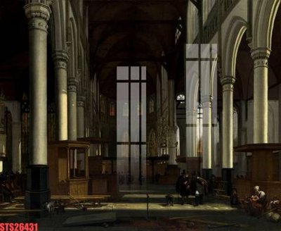 File tranh Tranh sơn dầu phương tây tổng hợp STS26431 (gốc) in vải canvas