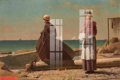 File in mica Tranh sơn dầu phương tây tổng hợp STS26482 (bản gốc) làm vách ngăn