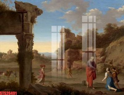 File gốc Tranh sơn dầu phương tây tổng hợp STS26491 (dành cho trang trí nội thất)