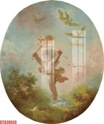 File ảnh Tranh sơn dầu phương tây tổng hợp STS26513 (gốc) in poster