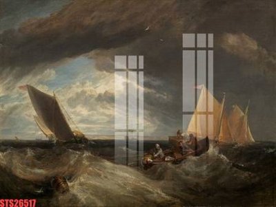 Download file Tranh sơn dầu phương tây tổng hợp STS26517 (gốc) in mica đèn LED