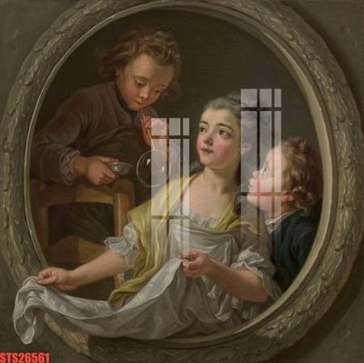 File tranh gốc Tranh sơn dầu phương tây tổng hợp STS26561 (bản quyền) độc đáo