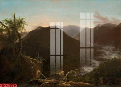 Download file gốc Tranh sơn dầu phương tây tổng hợp STS26625 (in mica) logo