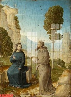 File ảnh Tranh sơn dầu phương tây tổng hợp STS26627 (gốc) in PP, decal