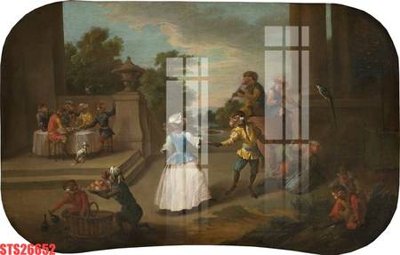 Tải file Tranh sơn dầu phương tây tổng hợp STS26652 (ảnh gốc) in gạch 3D