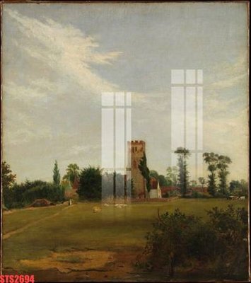 File gốc in mica Tranh sơn dầu phương tây tổng hợp STS2694 chất lượng