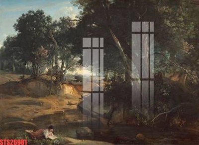 File gốc Tranh sơn dầu phương tây tổng hợp STS26981 (ảnh chi tiết) để in trần