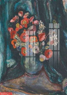 File PSD Tranh sơn dầu phương tây tổng hợp STS27124 (nguyên bản) cho thiết kế