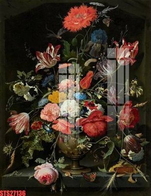 File ảnh Tranh sơn dầu phương tây tổng hợp STS27136 (gốc) cho trang trí nhà hàng