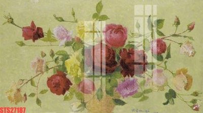 File tranh Tranh sơn dầu phương tây tổng hợp STS27187 (gốc) in film