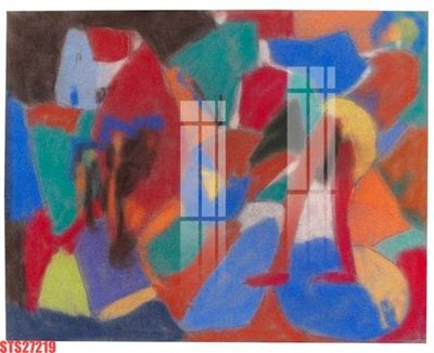 Ảnh gốc file in lụa Tranh sơn dầu phương tây tổng hợp STS27219 chi tiết