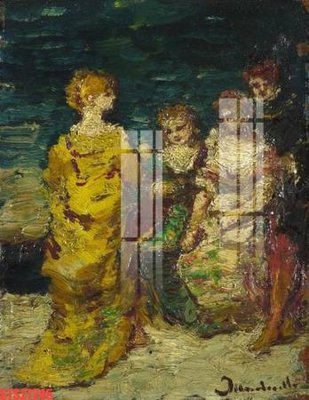 Download file Tranh sơn dầu phương tây tổng hợp STS27245 (gốc) cho xưởng in