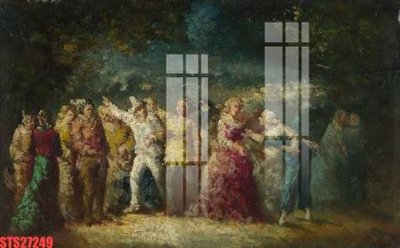 File gốc in ấn Tranh sơn dầu phương tây tổng hợp STS27249 (sẵn sàng tải về)