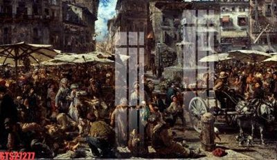 File gốc in ấn Tranh sơn dầu phương tây tổng hợp STS27277 chất lượng vượt trội