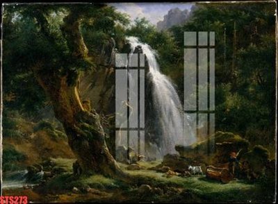 File gốc Tranh sơn dầu phương tây tổng hợp STS273 (in 3D) cho trang trí