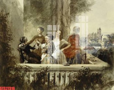 Tải xuống file tranh gốc Tranh sơn dầu phương tây tổng hợp STS27316 (PSD/TIFF)