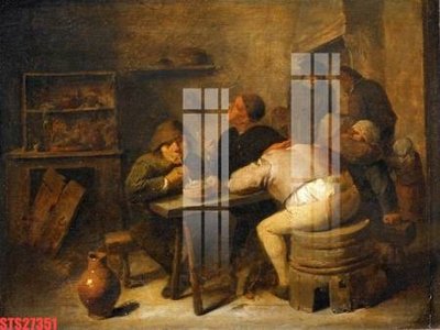 Mua file gốc Tranh sơn dầu phương tây tổng hợp STS27351 (PSD) tại Filetranh.com