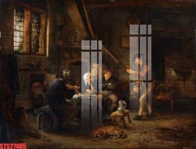 File in lụa Tranh sơn dầu phương tây tổng hợp STS27405 (tân cổ điển) Tranh sơn dầu phương tây tổng hợp STS27405