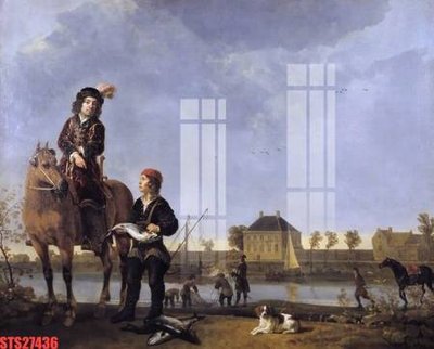 File gốc Tranh sơn dầu phương tây tổng hợp STS27436 (phong cách) châu Âu