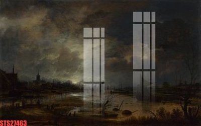 File gốc Tranh sơn dầu phương tây tổng hợp STS27463 (in lụa) chi tiết cao